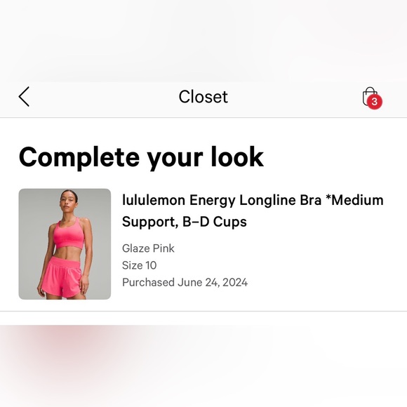Lululemon Energy Longline Bra Bundle - Picture 6 of 7